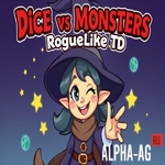 Взломанная Dice vs Monsters: Roguelike TD