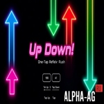 Взломанная Up Down! – One Tap Reflex Rush