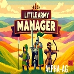 Взломанная Little Army Manager