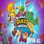 Взломанная Idle Quest Heroes