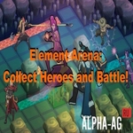 Взломанная Element Arena: Collect Heroes and Battle!