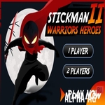Взломанный Stickman Warriors Heroes 2