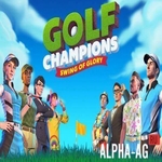 Взломанная Golf Champions: Swing of Glory