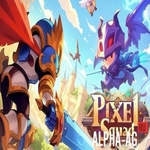 Взломанная Pixel Squad: War of Legends