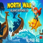 Взломанная North War: Island Defense 3D