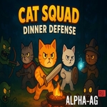 Взломанная Cat Squad: Dinner Defense