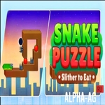 Взломанная Snake Puzzle: Slither to Eat